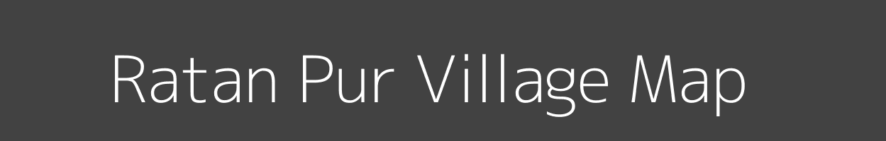 Map of Ratan Pur Village in Uttar Pradesh Image