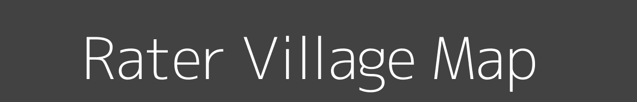 Map of Rater Village in Madhya Pradesh Image