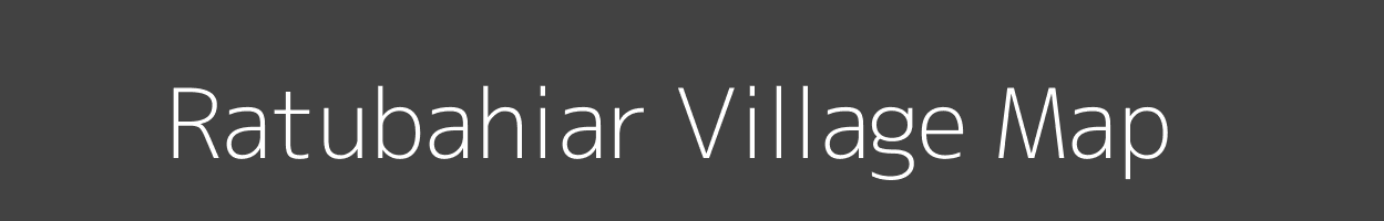 Map of Ratubahiar Village in Jharkhand Image