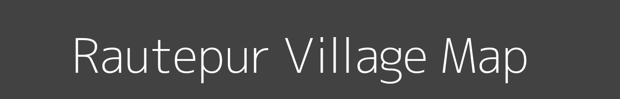 Map of Rautepur Village in Uttar Pradesh Image