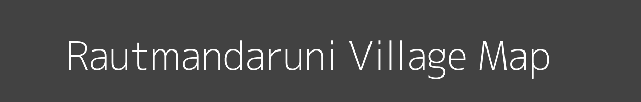 Map of Rautmandaruni Village in Odisha Image