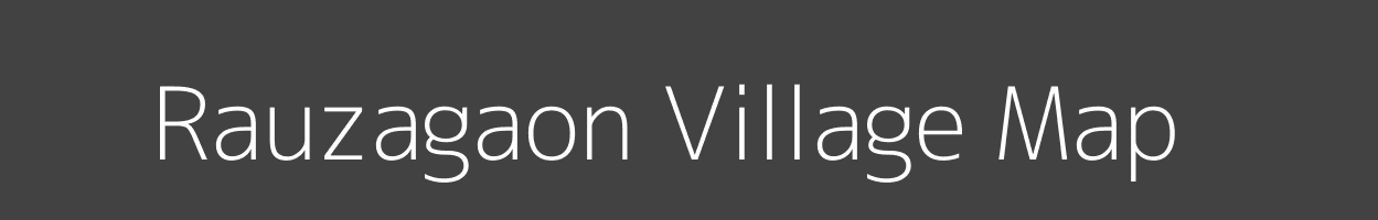 Map of Rauzagaon Village in Uttar Pradesh Image