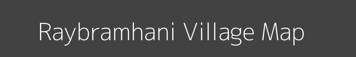 Map of Raybramhani Village in Odisha Image