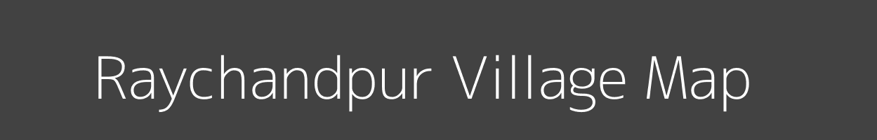 Map of Raychandpur Village in Uttar Pradesh Image