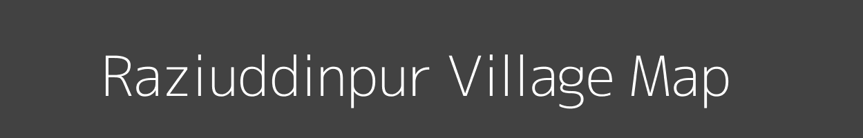 Map of Raziuddinpur Village in Bihar Image