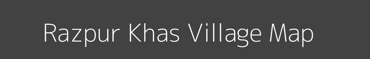 Map of Razpur Khas Village in Uttar Pradesh Image