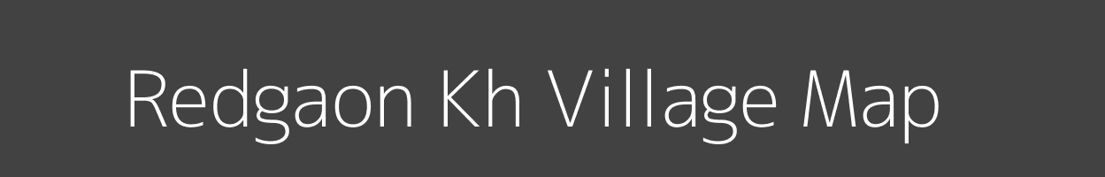 Map of Redgaon Kh Village in Maharashtra Image