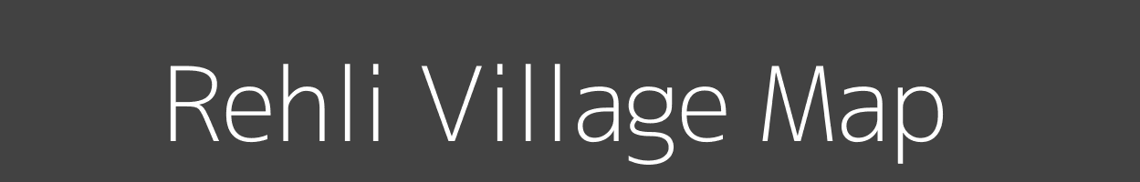 Map of Rehli Village in Madhya Pradesh Image