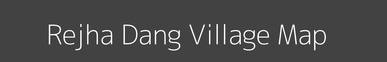 Map of Rejha Dang Village in Madhya Pradesh Image