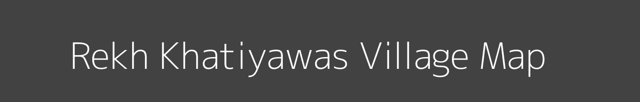 Map of Rekh Khatiyawas Village in Rajasthan Image