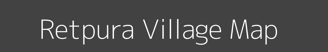 Map of Retpura Village in Madhya Pradesh Image