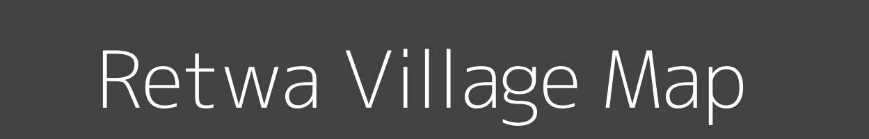 Map of Retwa Village in Madhya Pradesh Image