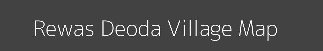 Map of Rewas Deoda Village in Madhya Pradesh Image