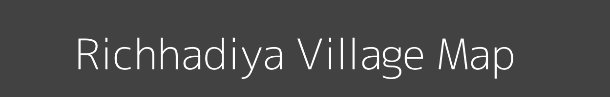 Map of Richhadiya Village in Madhya Pradesh Image