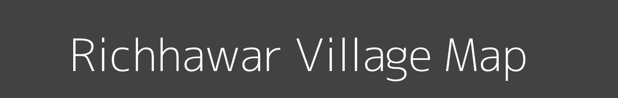 Map of Richhawar Village in Madhya Pradesh Image