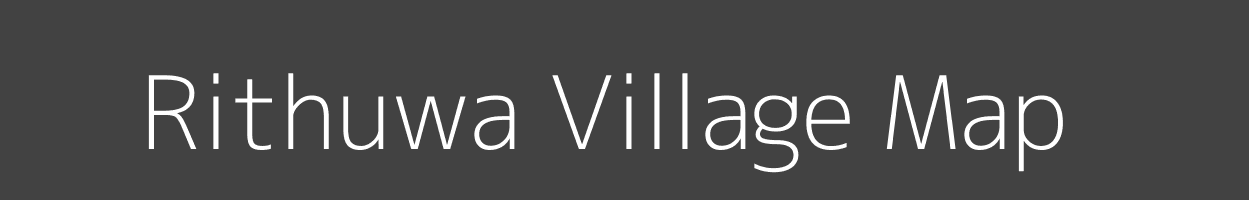 Map of Rithuwa Village in Uttar Pradesh Image