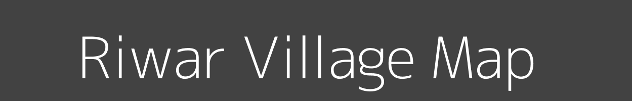 Map of Riwar Village in Madhya Pradesh Image