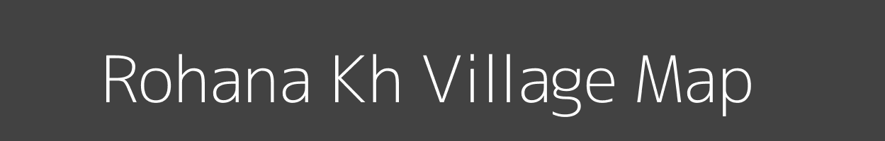 Map of Rohana Kh Village in Maharashtra Image