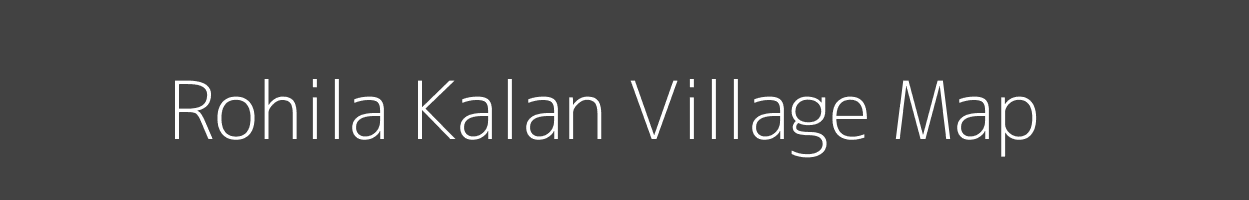 Map of Rohila Kalan Village in Rajasthan Image