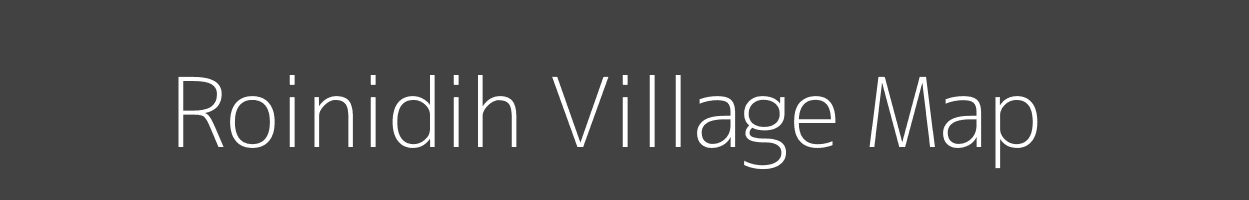 Map of Roinidih Village in Uttar Pradesh Image