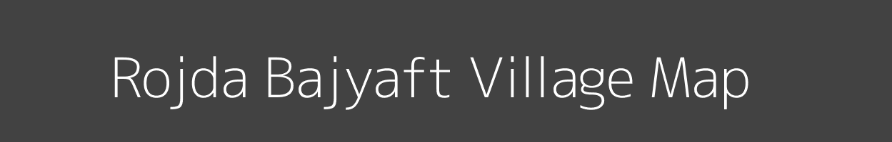 Map of Rojda Bajyaft Village in Madhya Pradesh Image