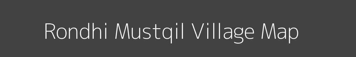 Map of Rondhi Mustqil Village in Uttar Pradesh Image