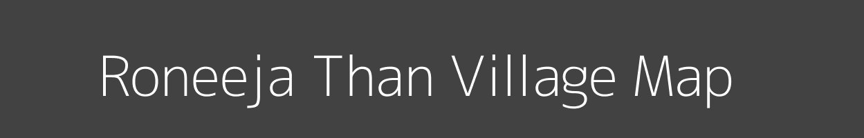 Map of Roneeja Than Village in Rajasthan Image