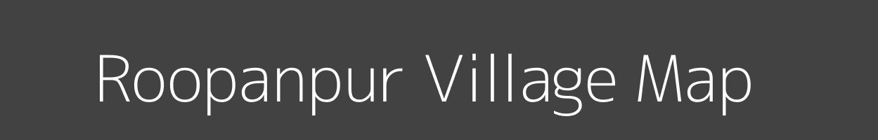 Map of Roopanpur Village in Uttar Pradesh Image