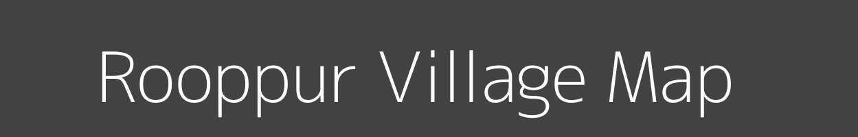 Map of Rooppur Village in Uttar Pradesh Image