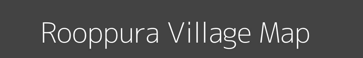 Map of Rooppura Village in Rajasthan Image