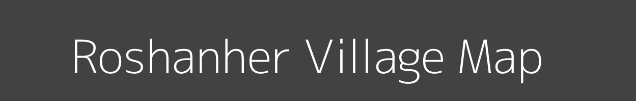 Map of Roshanher Village in Uttar Pradesh Image