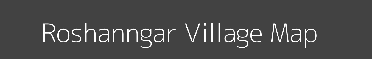 Map of Roshanngar Village in Uttar Pradesh Image