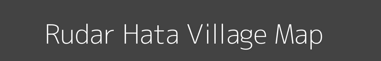 Map of Rudar Hata Village in Bihar Image