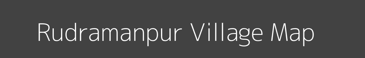 Map of Rudramanpur Village in Uttar Pradesh Image