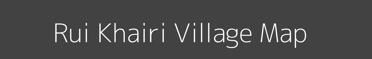 Map of Rui Khairi Village in Maharashtra Image