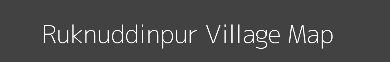 Map of Ruknuddinpur Village in Uttar Pradesh Image