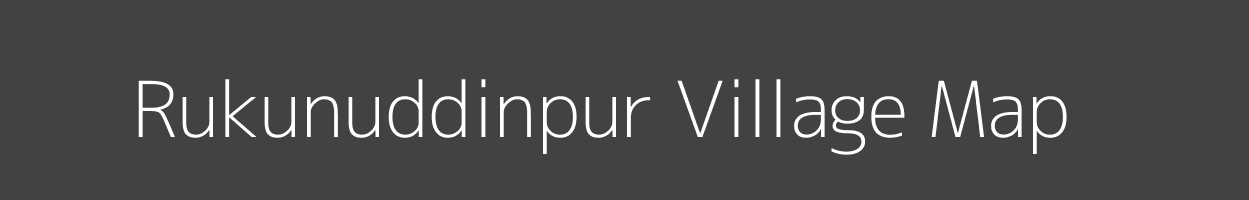 Map of Rukunuddinpur Village in Uttar Pradesh Image
