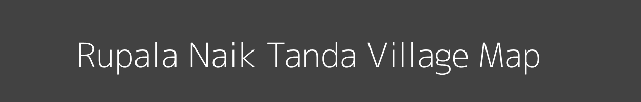 Map of Rupala Naik Tanda Village in Maharashtra Image