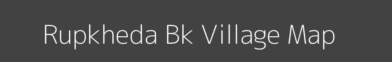 Map of Rupkheda Bk Village in Maharashtra Image