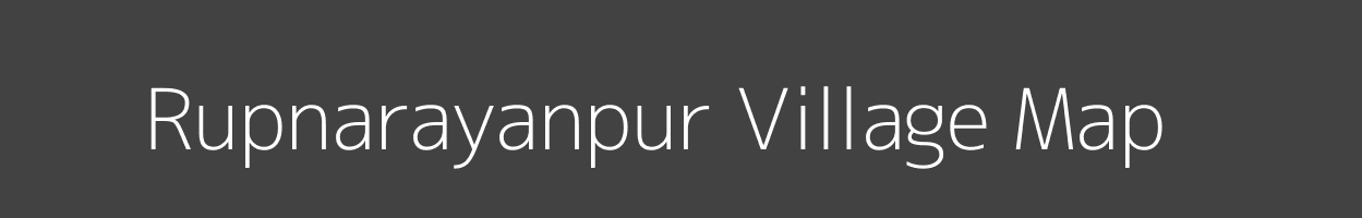 Map of Rupnarayanpur Village in West Bengal Image