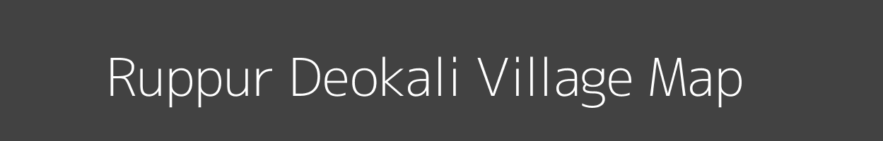 Map of Ruppur Deokali Village in Uttar Pradesh Image