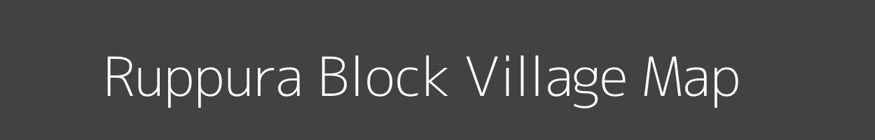 Map of Ruppura Block Village in Madhya Pradesh Image