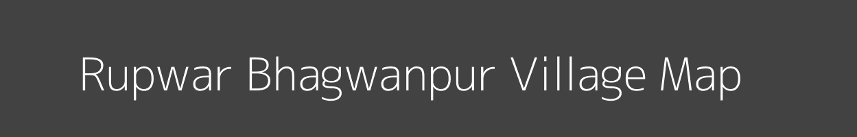 Map of Rupwar Bhagwanpur Village in Uttar Pradesh Image