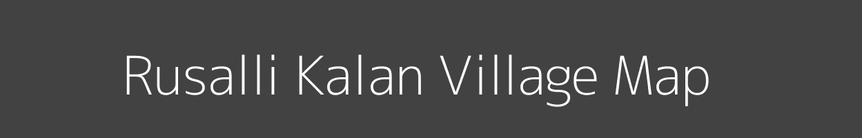 Map of Rusalli Kalan Village in Madhya Pradesh Image