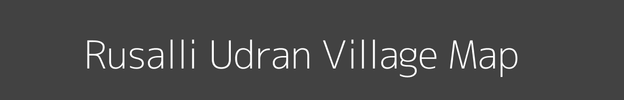 Map of Rusalli Udran Village in Madhya Pradesh Image