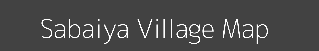 Map of Sabaiya Village in Bihar Image