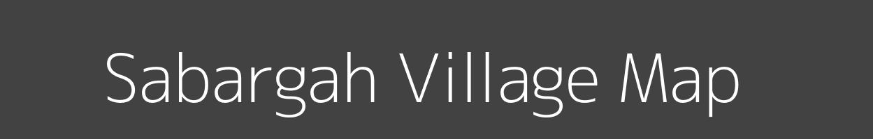 Map of Sabargah Village in Uttar Pradesh Image