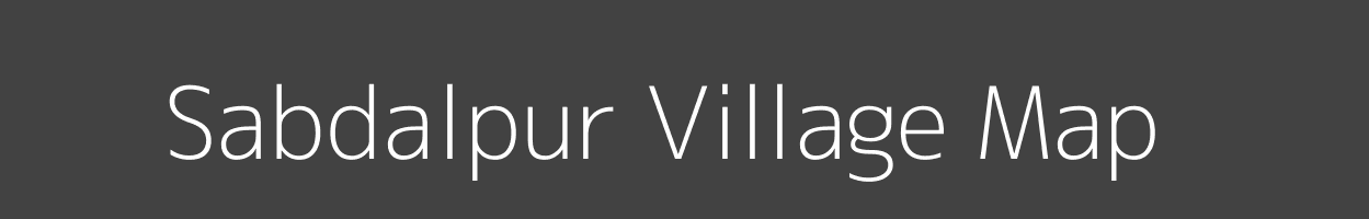 Map of Sabdalpur Village in Uttar Pradesh Image