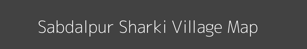 Map of Sabdalpur Sharki Village in Uttar Pradesh Image