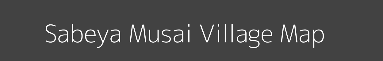 Map of Sabeya Musai Village in Bihar Image